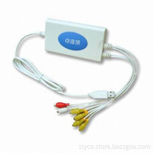 USB DVR with 8CH Video Input, Supports Mobile Phone Remote Surveillance, Real-time Display